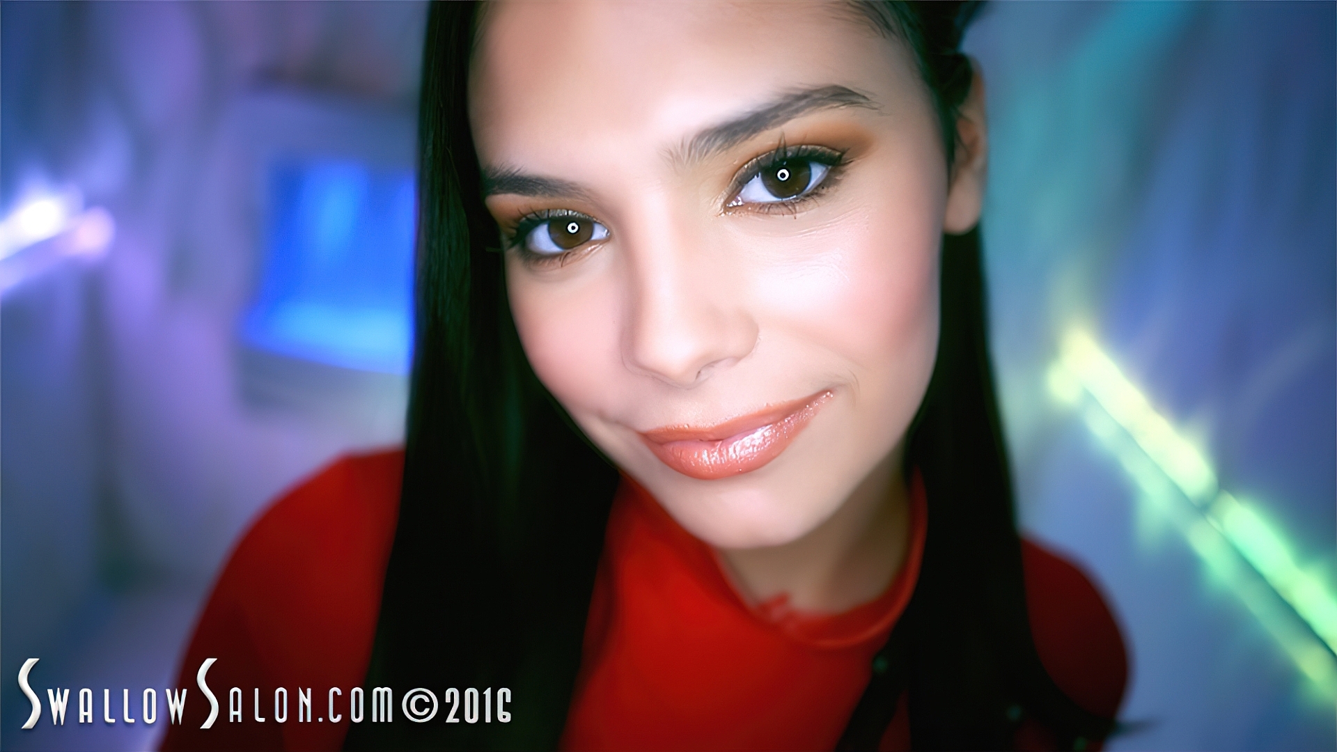 Swallow Salon Presents Violet Starr, Busty Teen with Braces Swallows Cum in Stunning 4K!