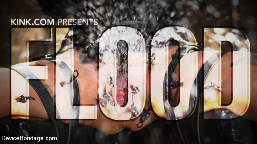 FLOOD: Submissive Women Bound in Metal and Made to Squirt