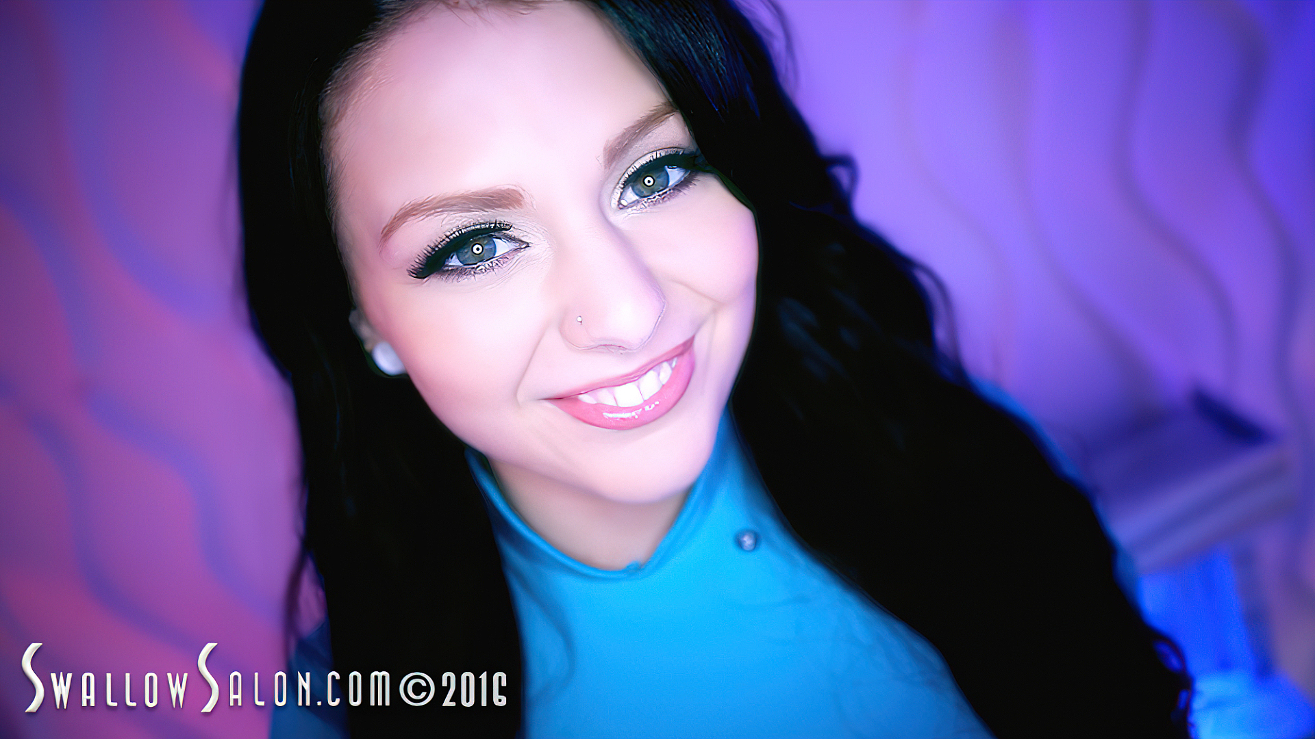 Swallow Salon Features Megan Sage Showing Off Her Oral Skills in Stunning 4K