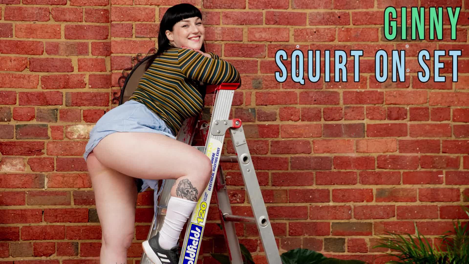 Ginny - Squirt On Set