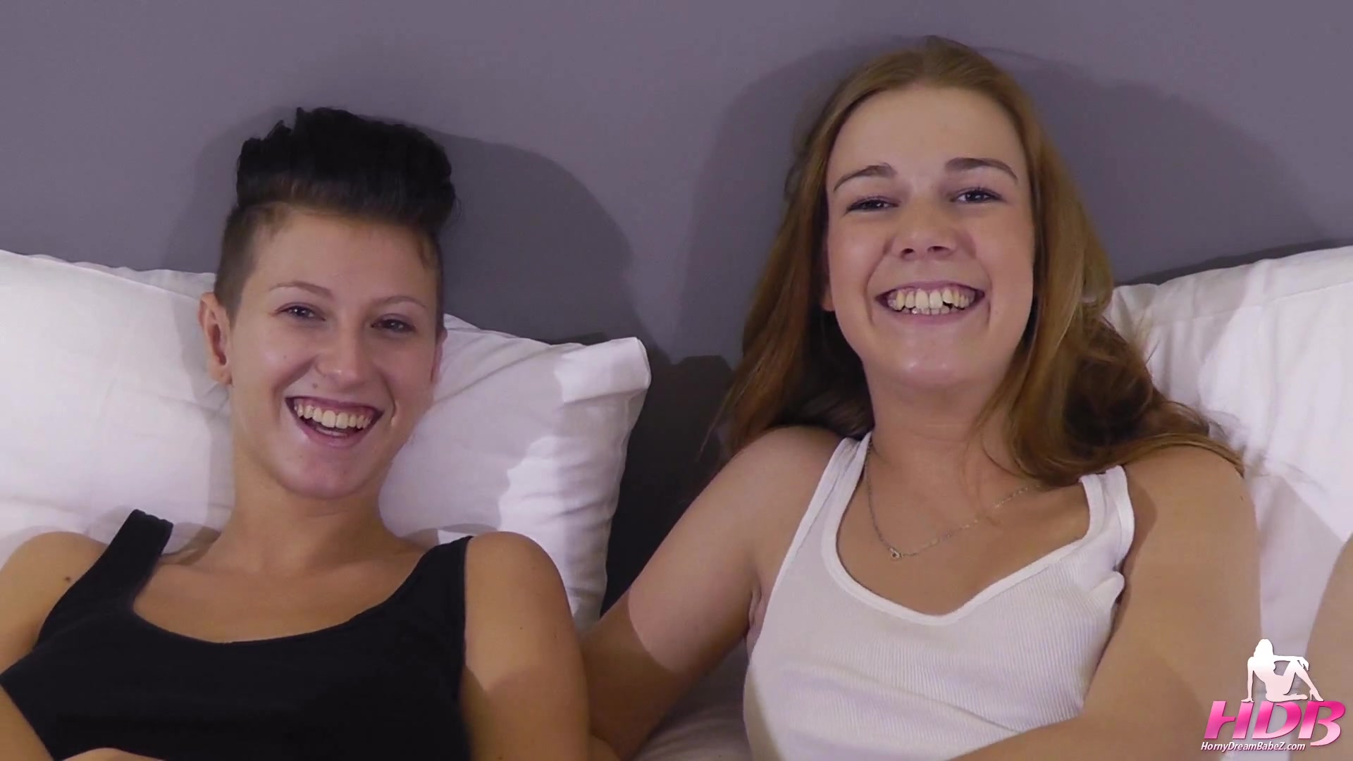 Two nasty girls take care of a cock!