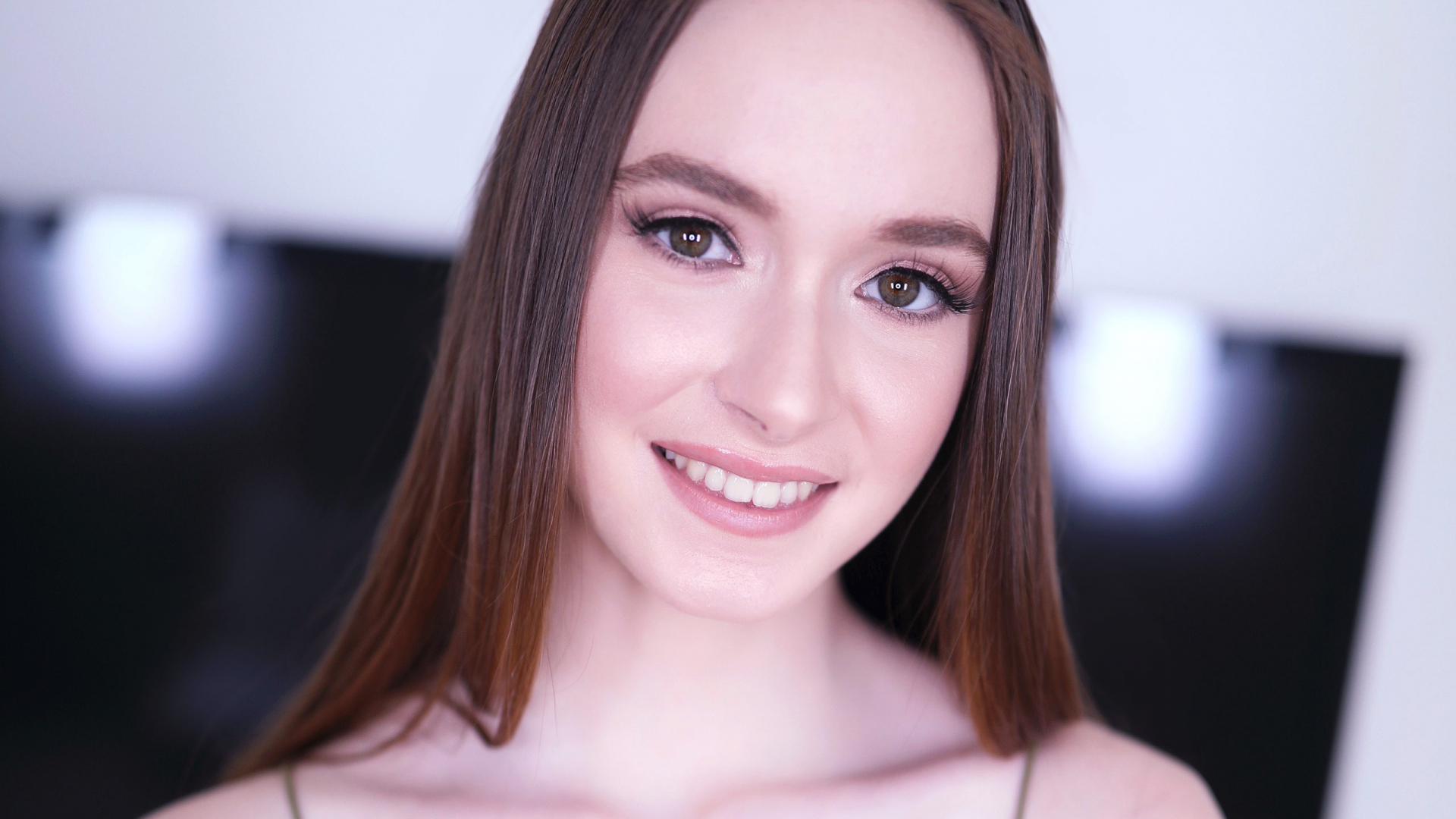 Amateur Allure Introduces Hazel Moore Giving POV Blowjob and Swallowing Cum