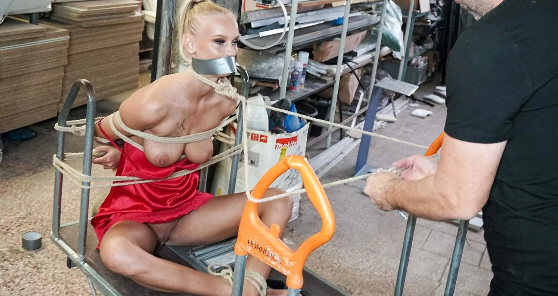 Uncomfortable and Hogtied