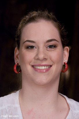 Sabrina Wolf Hogtied