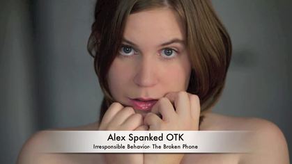 Spanking Debut - Alex's Punishment!
