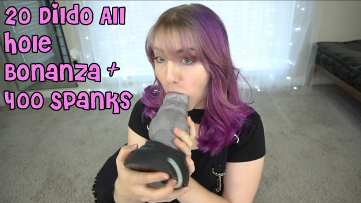 20 Dildo All Hole Bonanza + 400 Spanks