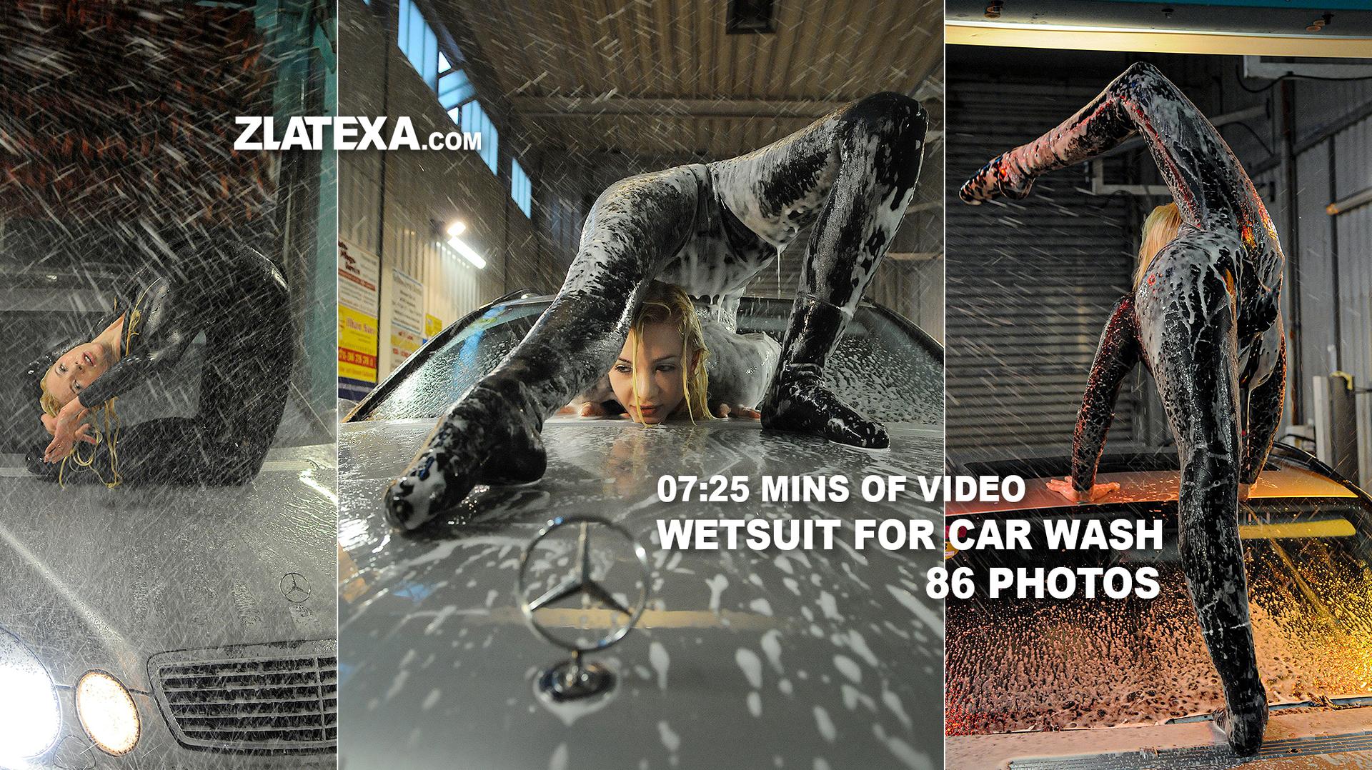 Wetsuit for car wash