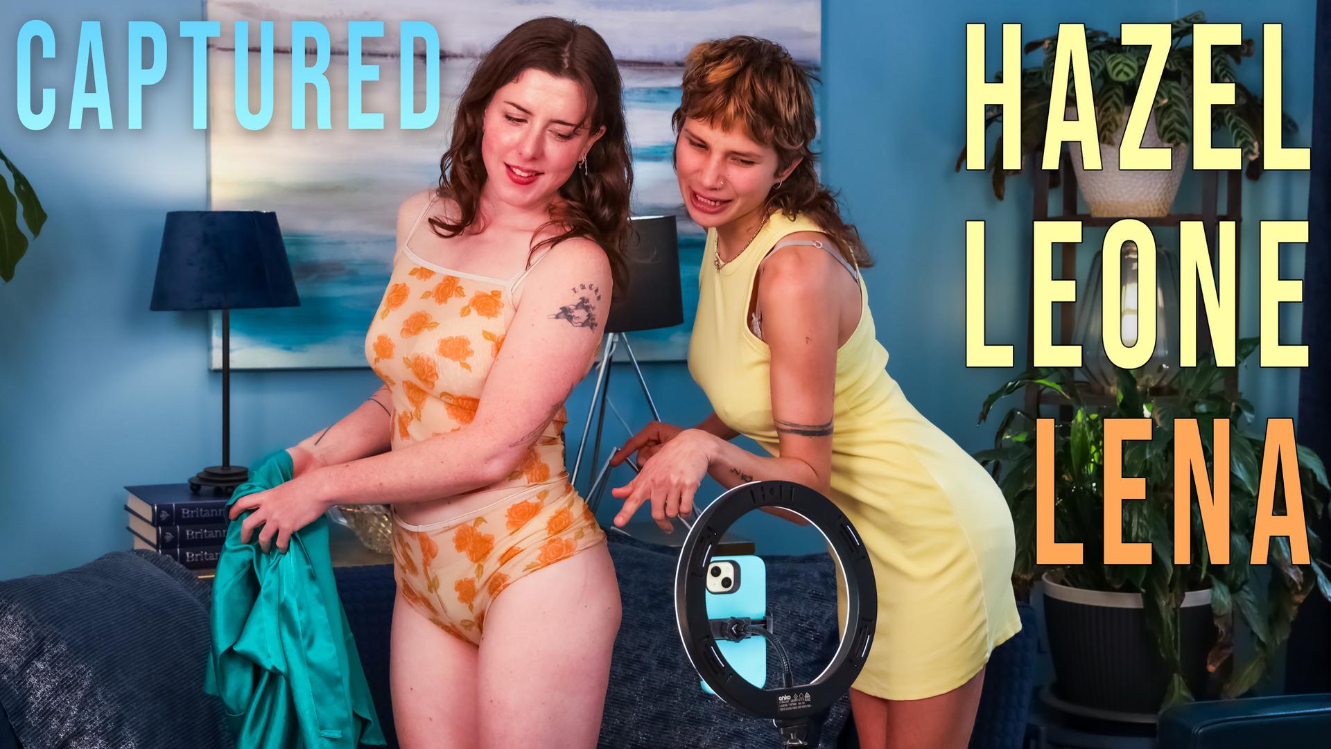Hazel Leone & Lena - Captured