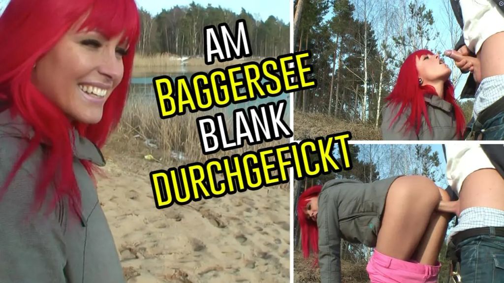 Fucked bareback at the lake!