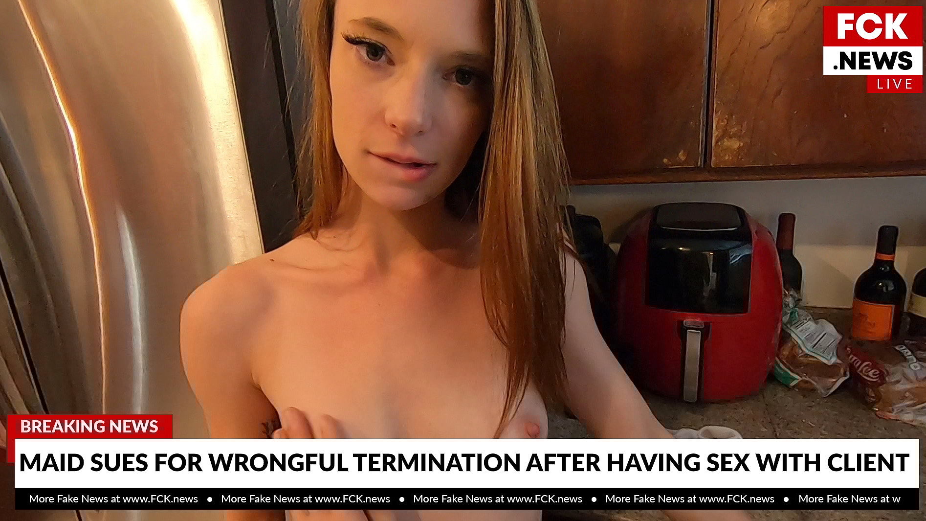 Jaycee Starr works as a naughty maid and gets fucked on camera