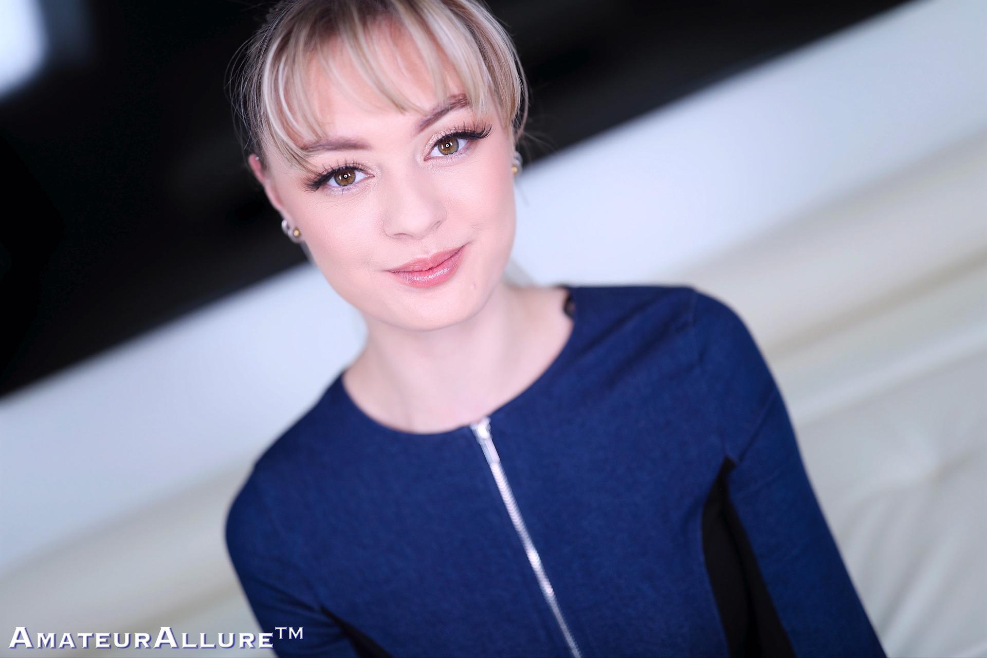 Amber Moore Returns to Amateur Allure for a Massive Mouthful of Cum