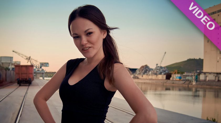 #285 Black fashion dress