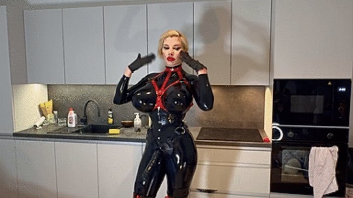 Extremely Sweat Undressing Heavy RubberDom POV JOI Sniff and Lick