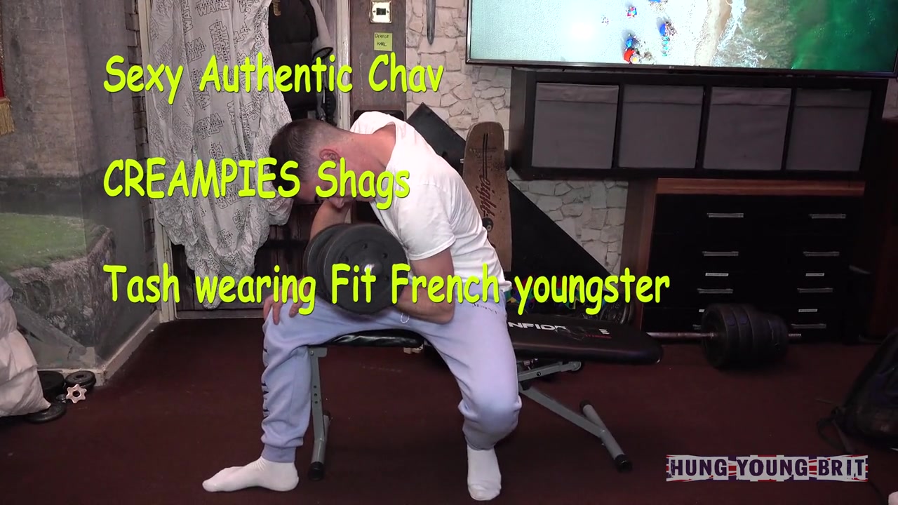 Sexy Authentic Chav Shags Tash wearing Fit French 🇫🇷 youngster CREAMPIE