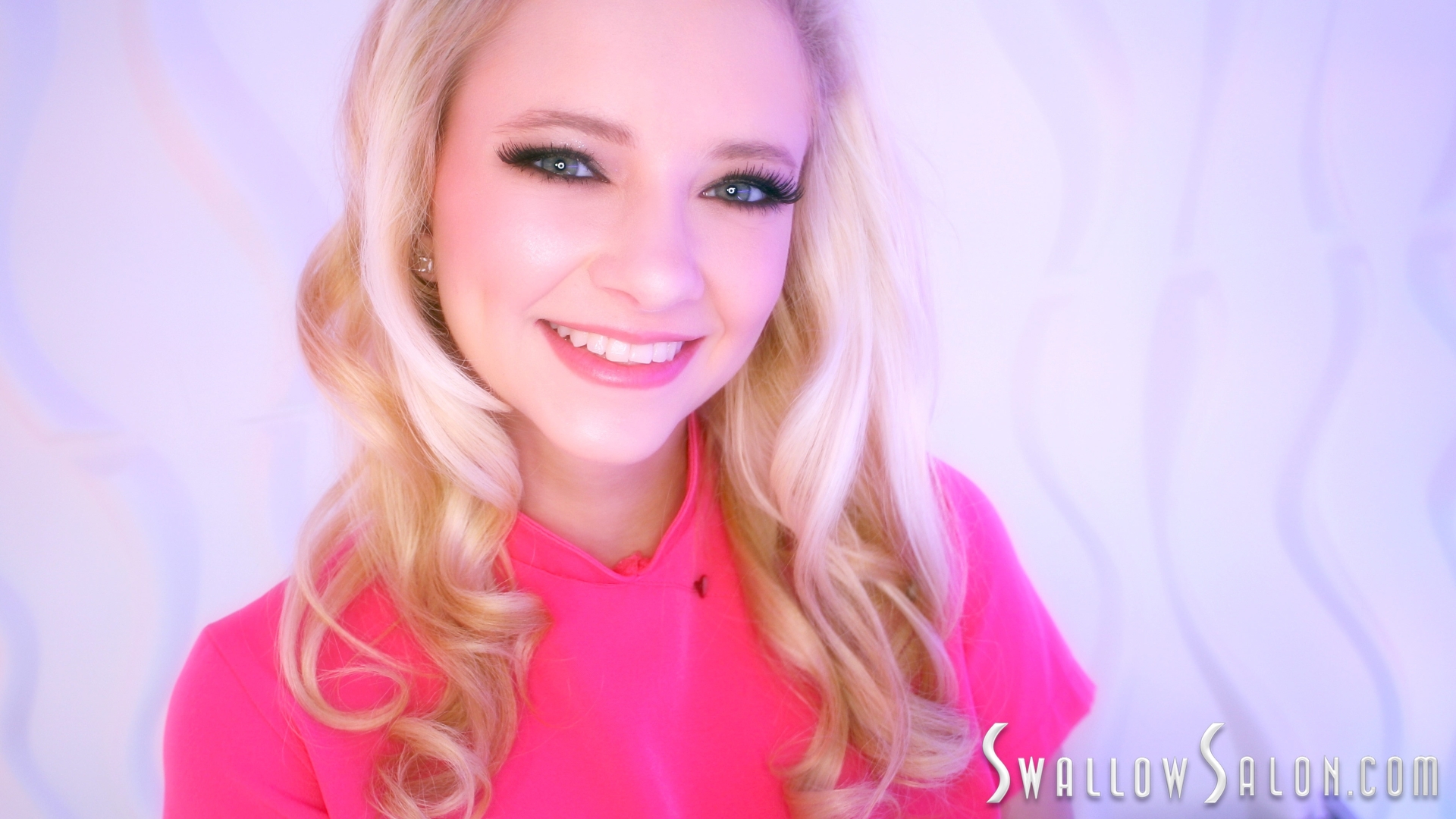 Swallow Salon Features Riley Star POV, Sexy Blonde Gives a Great Blow Job in 4K