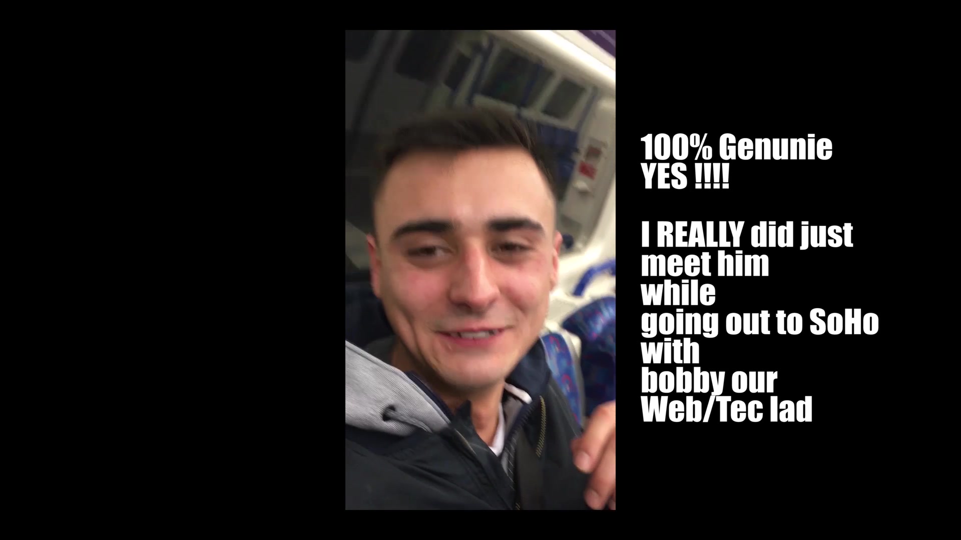 Pulling a VERY SEXY cheeky 21yr boy on the train 🚅 (genuine BTW) gets Shagged rotten‼