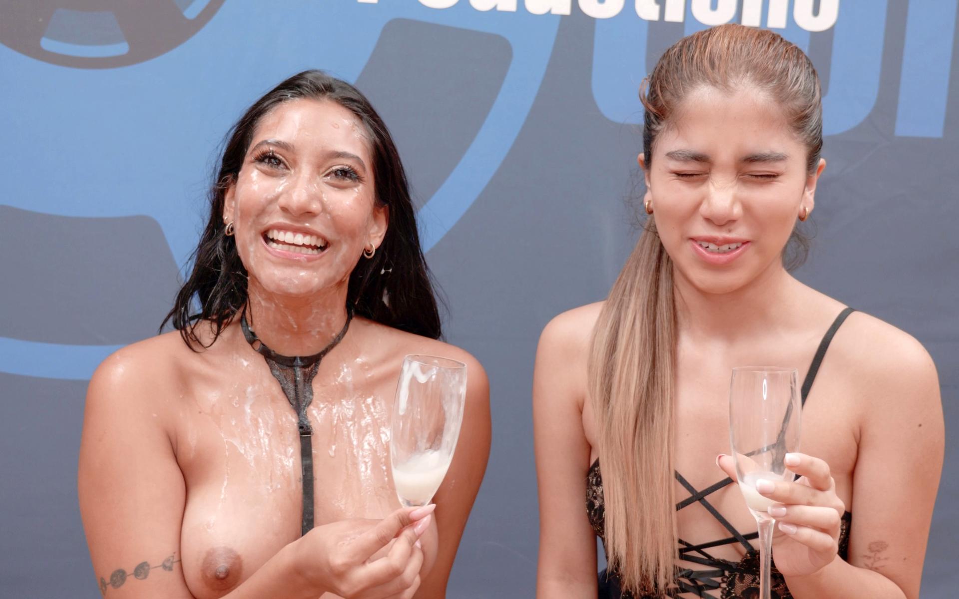 Pris Angel #1 - Bukkake - Behind The Scenes