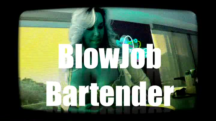 Blowjob Bartender