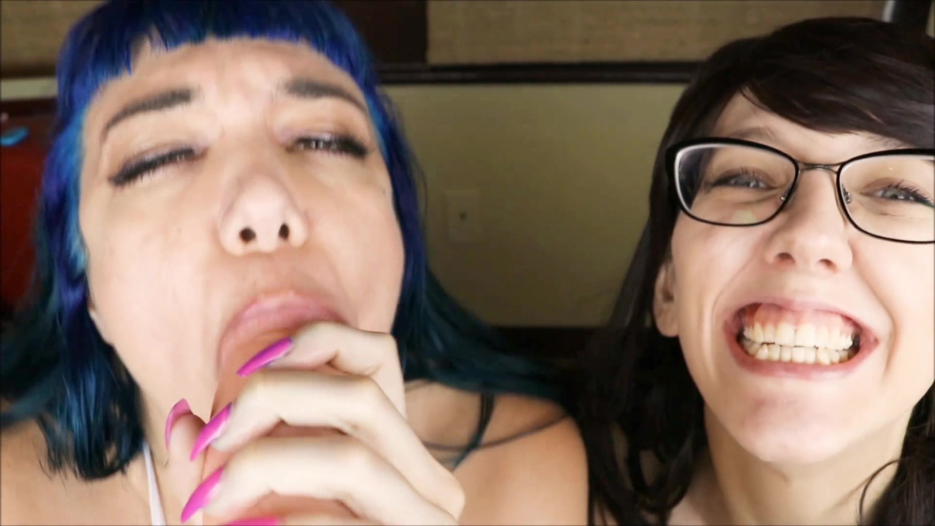 Cat Fight for Daddy's Cock with Berpl