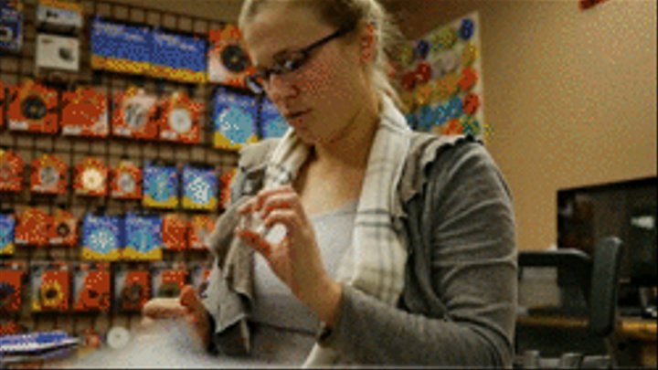 Ring Turns Frumpy Secretary into Hot and Horny Slut