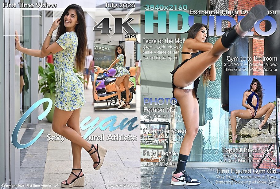Sexy Natural Athlete - Tease at the Mall