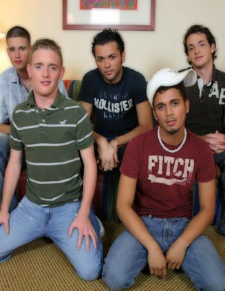 Straight Boy Oral Orgy Part 1
