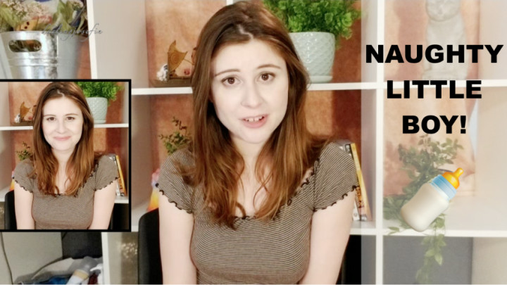 Naughty Boy Needs His Spanking