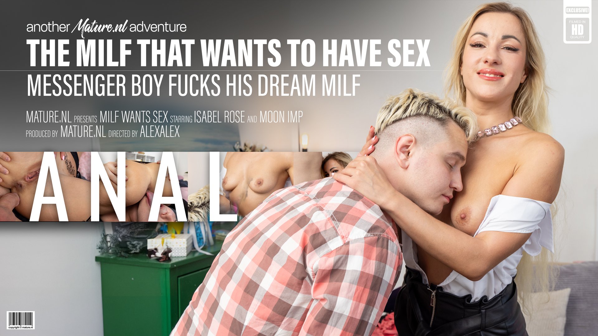 The MILF That Wants to Have Anal Sex – Isabel Rose & the Young Messenger