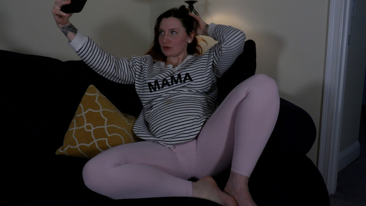 Pregnant Mom Needs Your Huge Cock