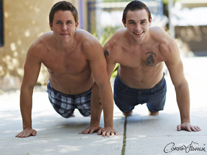 Landon Creampies Blake