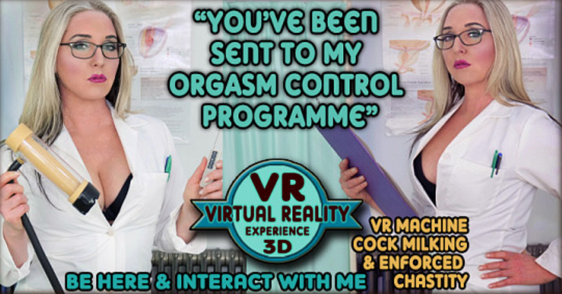 Machine Milked Into Chastity - VR