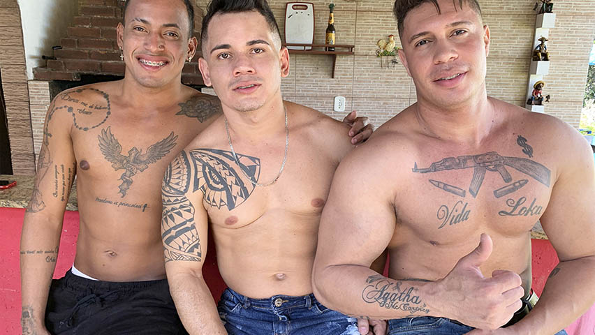 Bareback Threesome