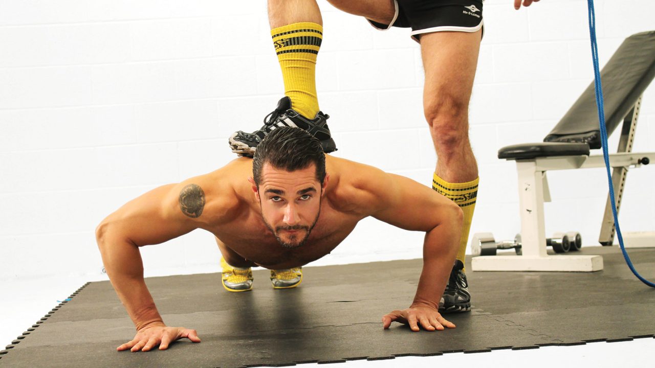 Dirk Caber Trains Dean Monroe