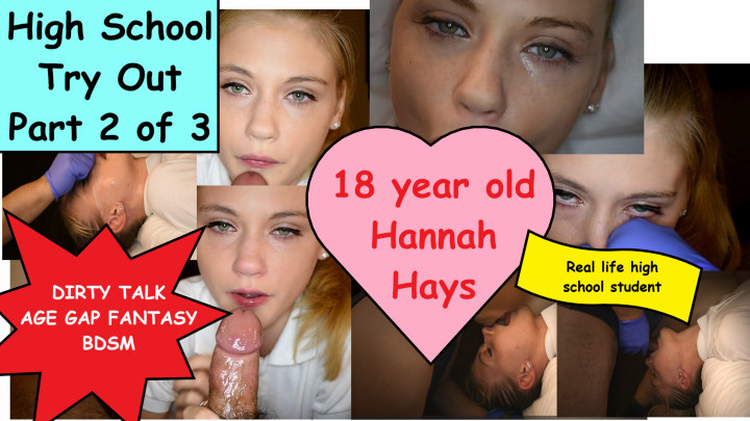 High School Try Out Pt2 Hannah Hays 18 Yo