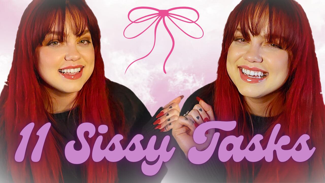 Sissy Submission- 11 Humiliating Sissy Tasks