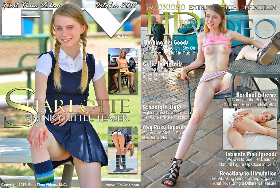 Spunky Little Teaser - Cutie In Pigtails