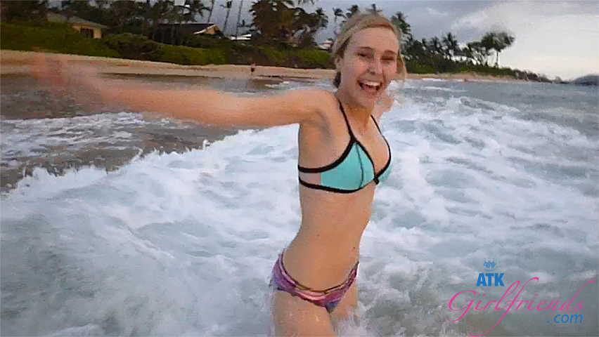 Peyton Is Smiling Huge From the Moment You Pick Her Up