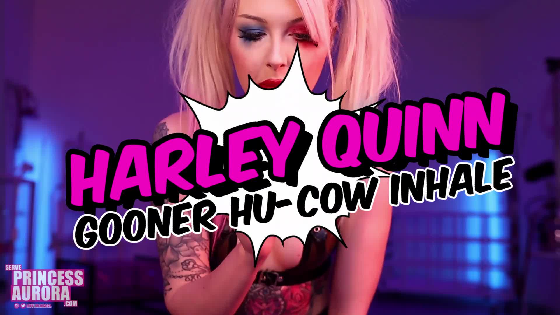 Harley Quinn - Gooner Hu-cow inhale
