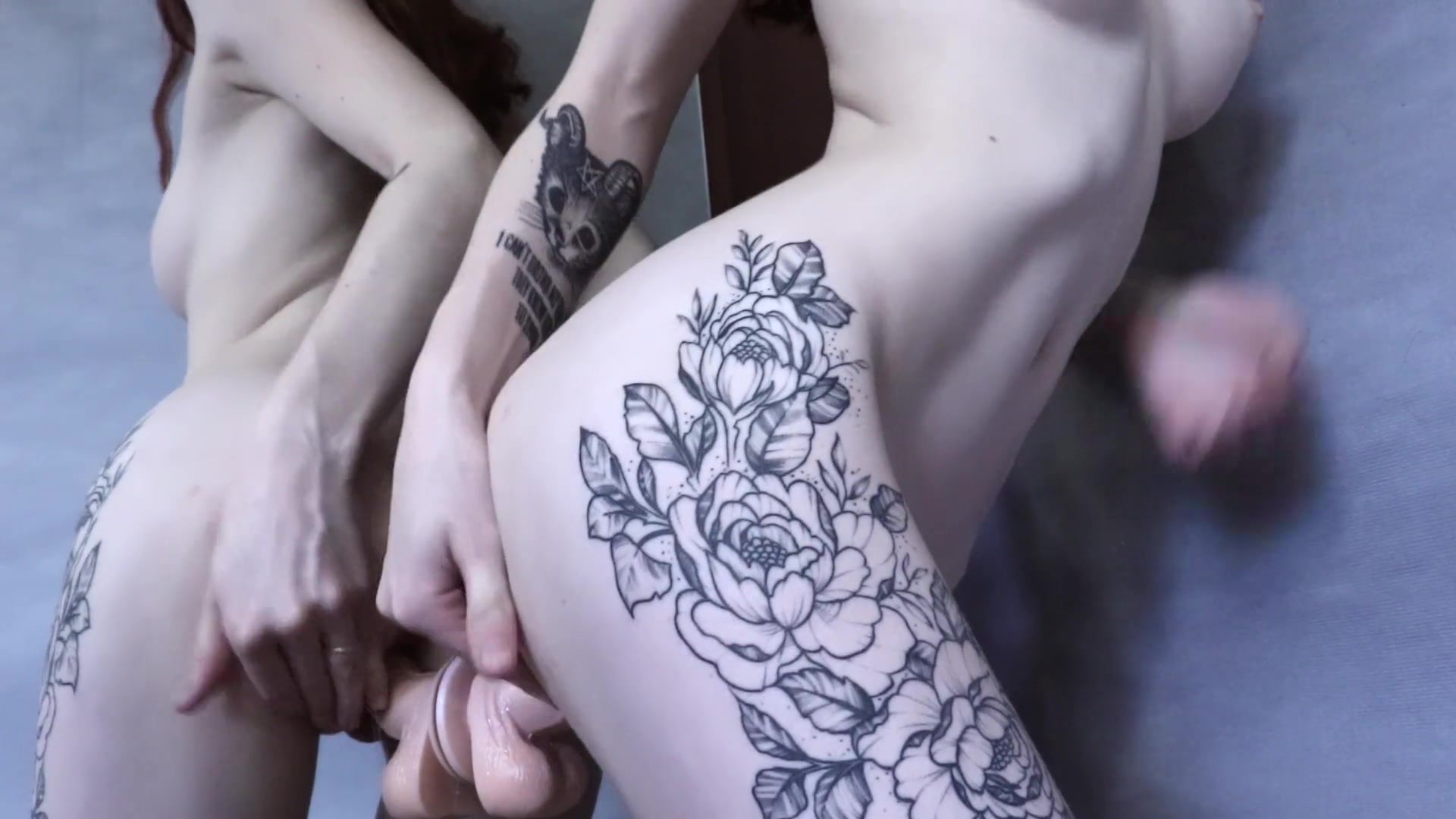 Dream Teen Beautifully Fucks Herself at the Mirror