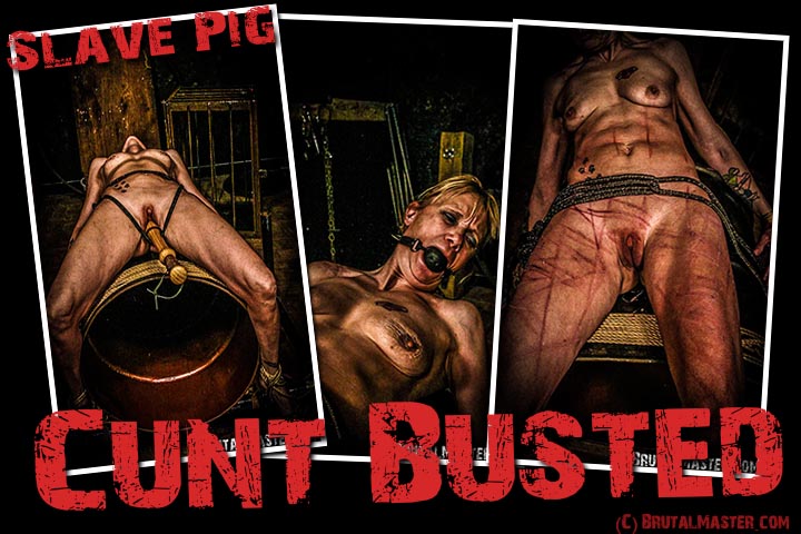 Slave Pig - Cunt Busted