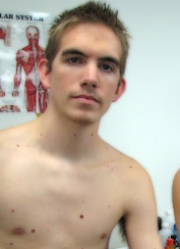 Ty Wedge College Boy Physicals