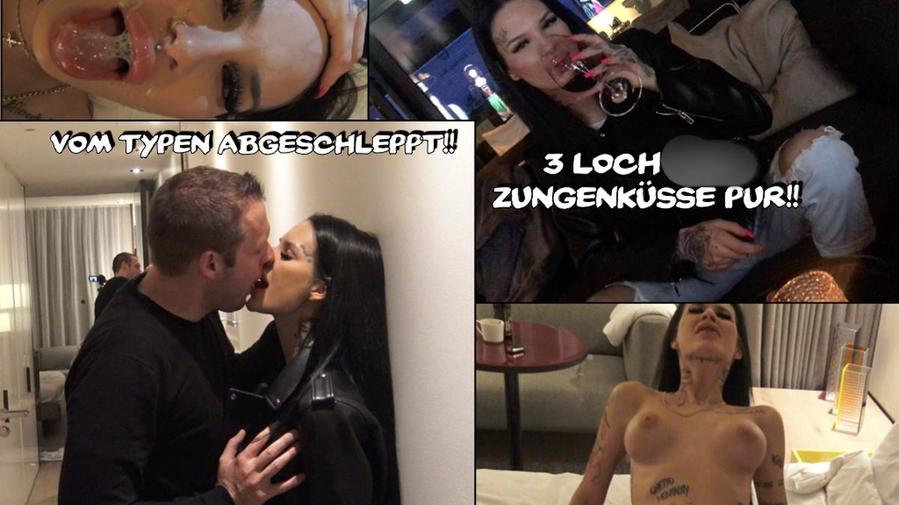 3 hole fuck! French kisses pure !!