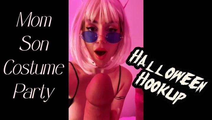 Mom Son Halloween Hookup