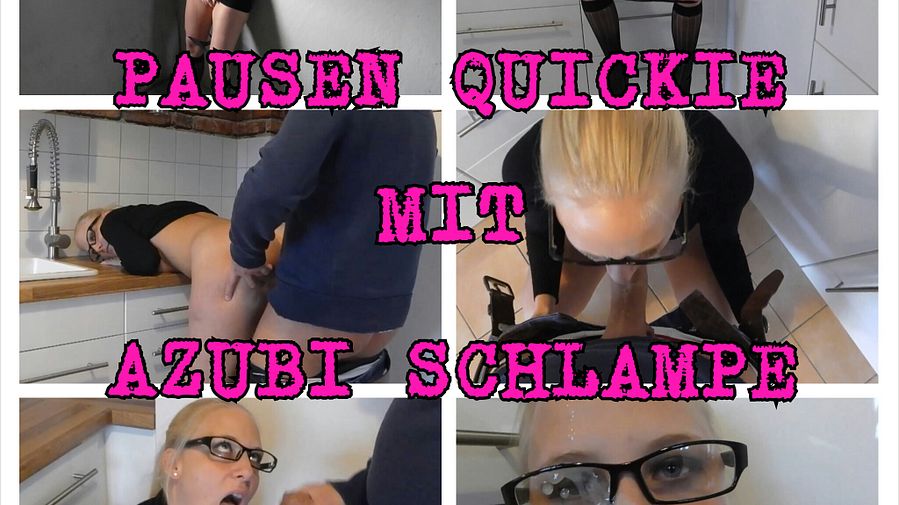 Breaks Quickie with trainee bitch