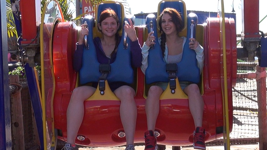 Double Date at the Pier with Kiera Winters and Lara Brookes
