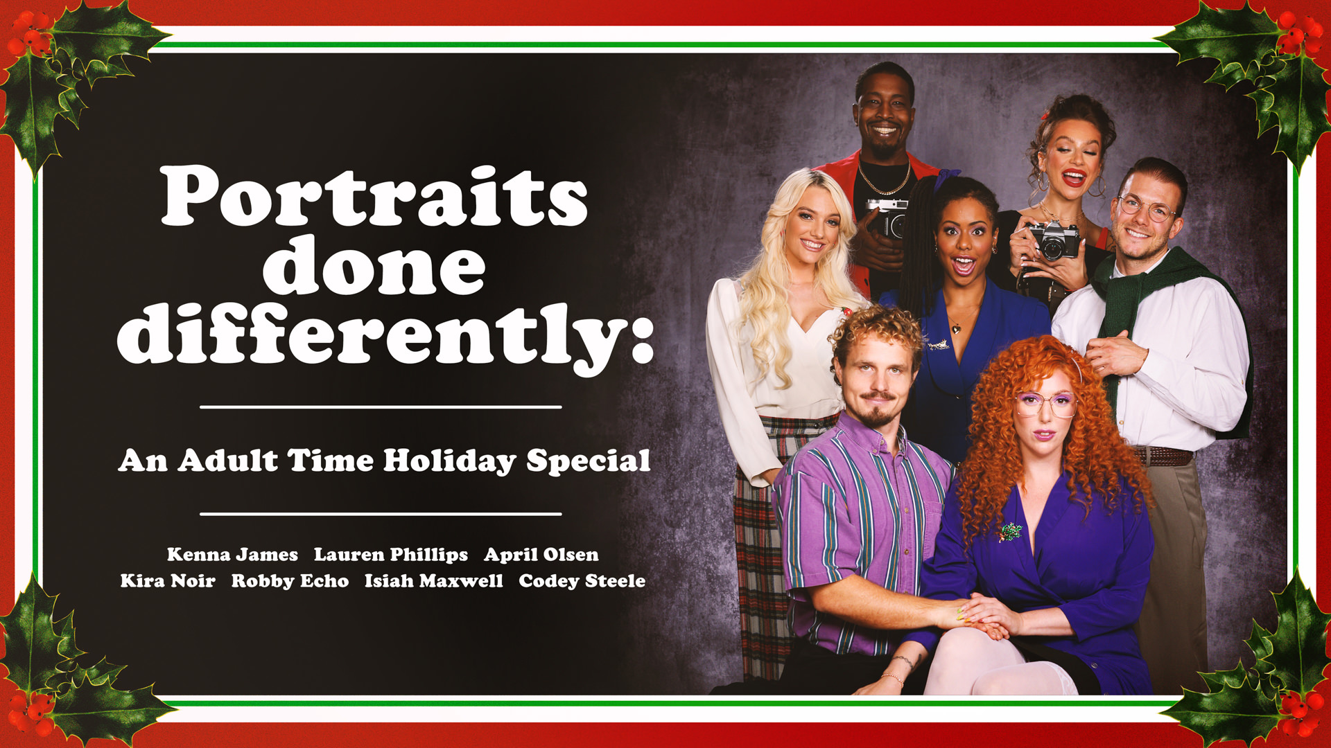 Portraits Done Differently: An Adult Time Holiday Special