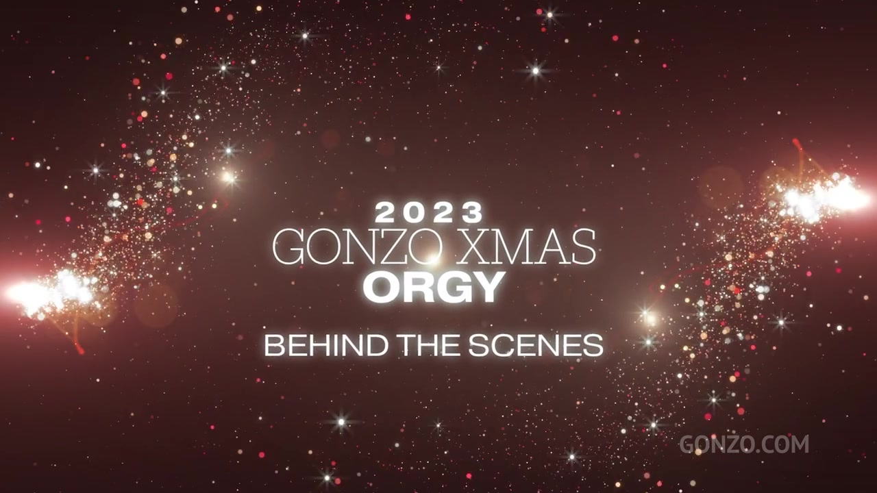 2023 Gonzo Xmas Orgy Behind The Scenes SZ3102