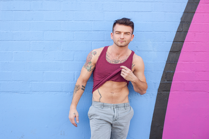 Brett Beckham gives us a tease before he fucks raw