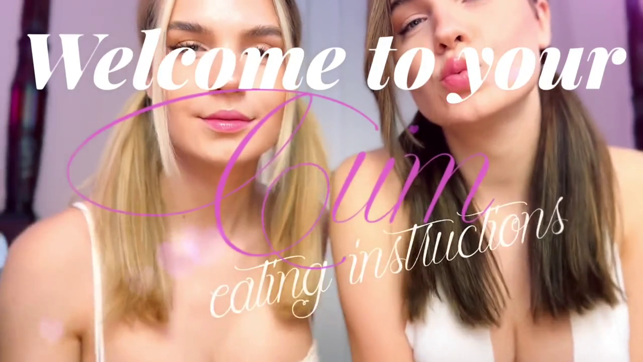 Cum Eating Instructions