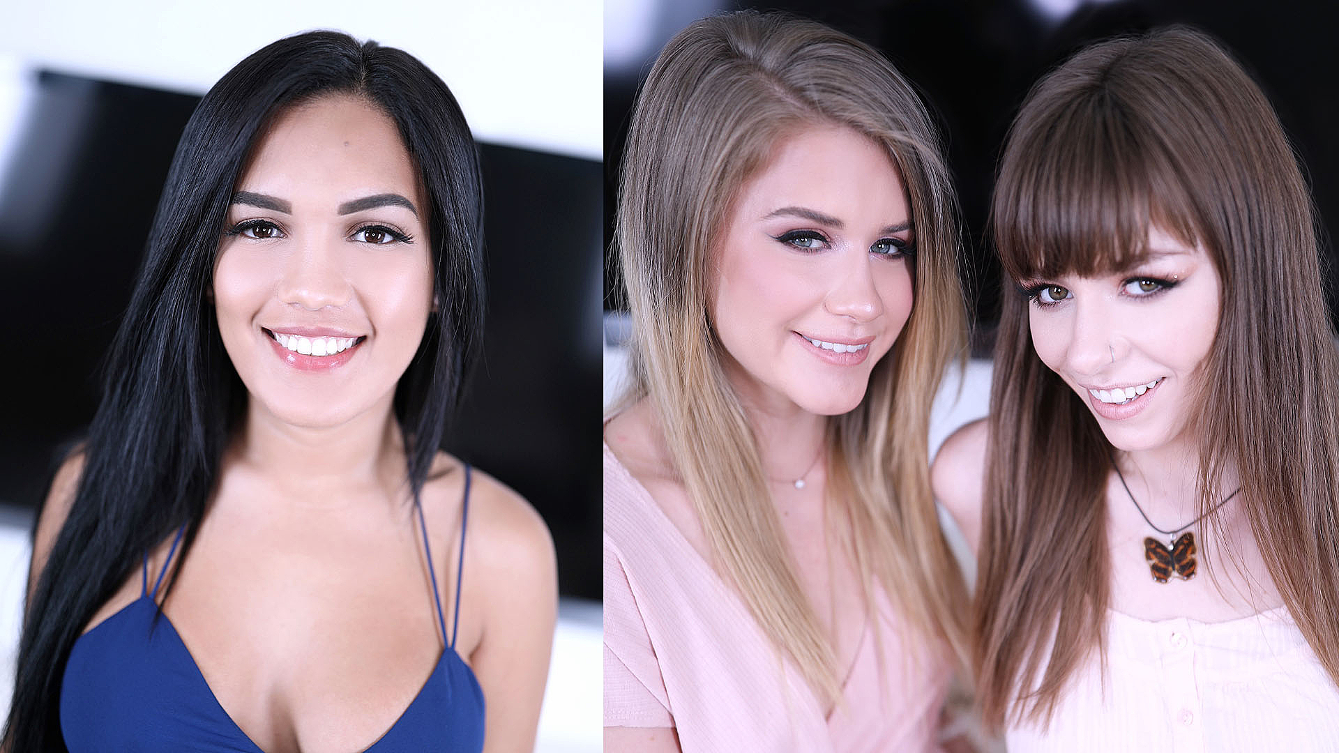 Amateur Allure Welcomes Alina Belle, Alex & Taylor Blake For POV Suck Jobs